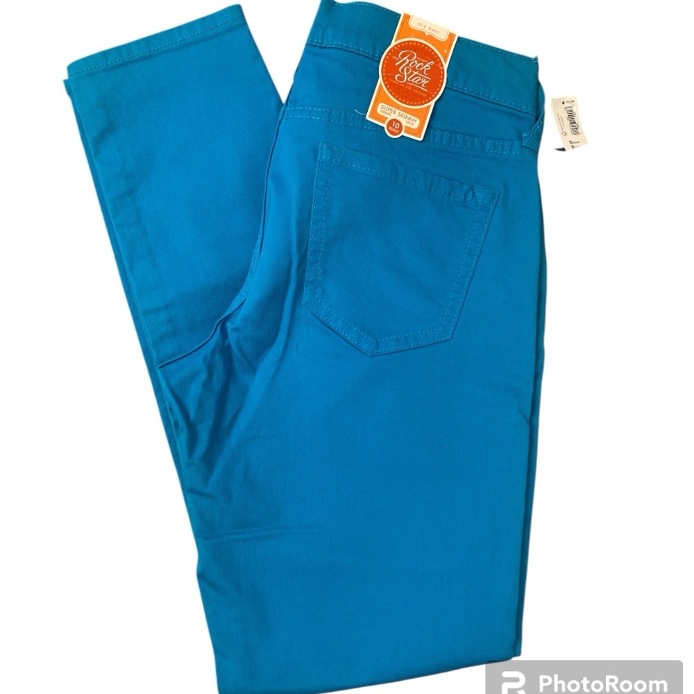 Old Navy Women's Skinny Jeans - Bright Teal